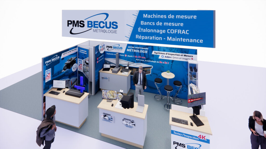 Participation de PMS BECUS au salon Micronora 2024 - Métrologie, Contrôle, Inspection visuelle